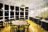 Lobby bar inIbis Styles Budapest City - 3-star Mercure hotel in Budapest with view to the Danube - ✔️ Ibis Styles Budapest City*** - Panoramic view to the Danube 